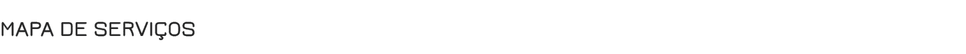 Mapa de Serviços